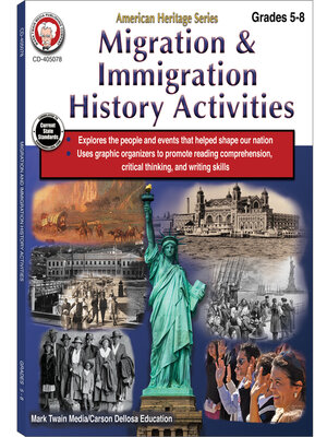 cover image of Migration & Immigration History Activities, Grades 5-8